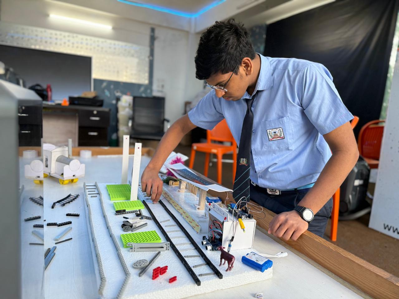 Smart Rural Railway Station Prototype